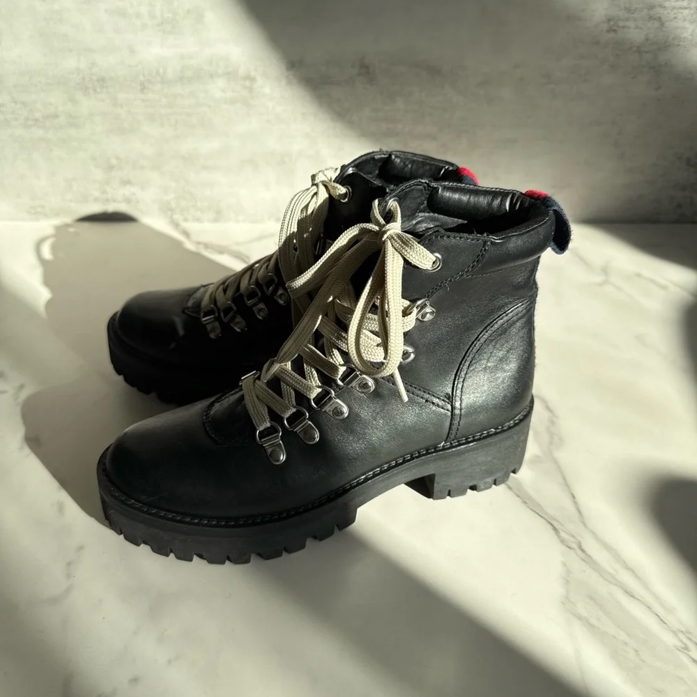 Steve Madden Bam Boots, Lace Up, Hiking, Combat Boots - Picture 3 of 5